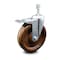 Service Caster 6 Inch High Temp Phenolic Swivel 3/8 Inch Stem Caster with Total Lock Brake SCC SCC-TSTTL20S615-PHRHT-381615 - alternate 3
